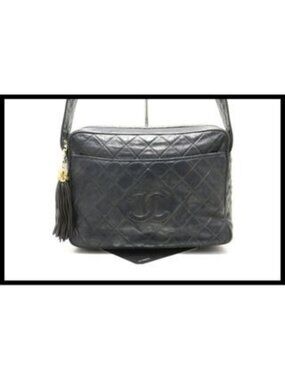 Chanel Quilted GD Metal Fittings Shoulder Bag